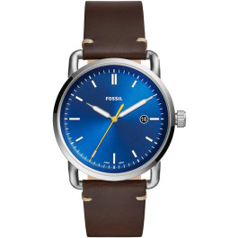 Uhrenarmband Fossil FS5539 Leder Braun 22mm